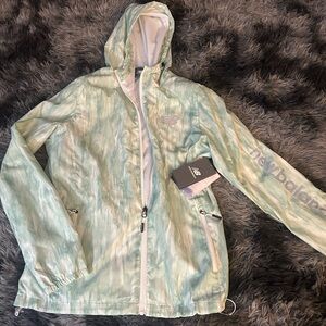 New Balance Mint Green Windbreaker Jacket